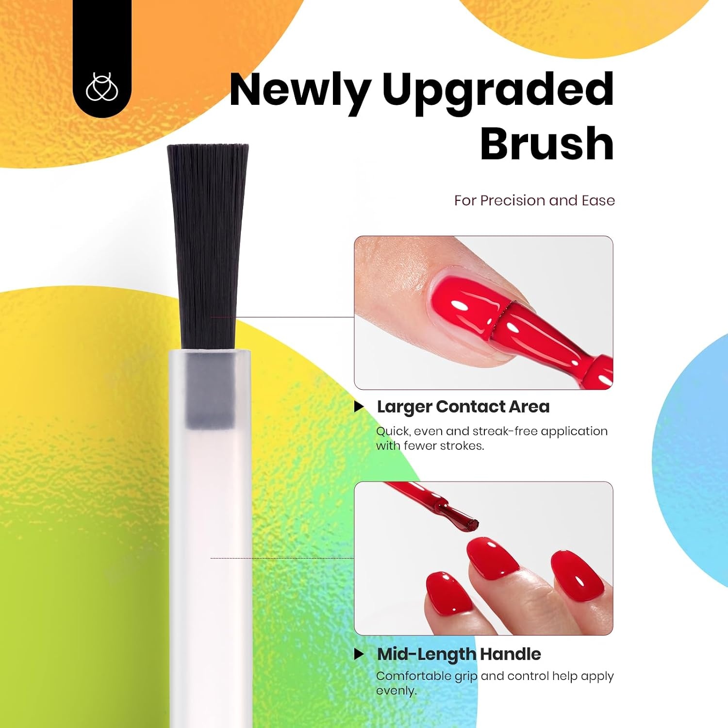 image:imageBeetles Neon Gel Polish Set  6 Colors HEMAFree 15ML Same Color Bottle Pink Green Coral Purple Blue Neon Gel Nail Polish Set Soak Off UV Lamp Bright Rainbow Summer Nails Art Professional SalonNeon Rainbow