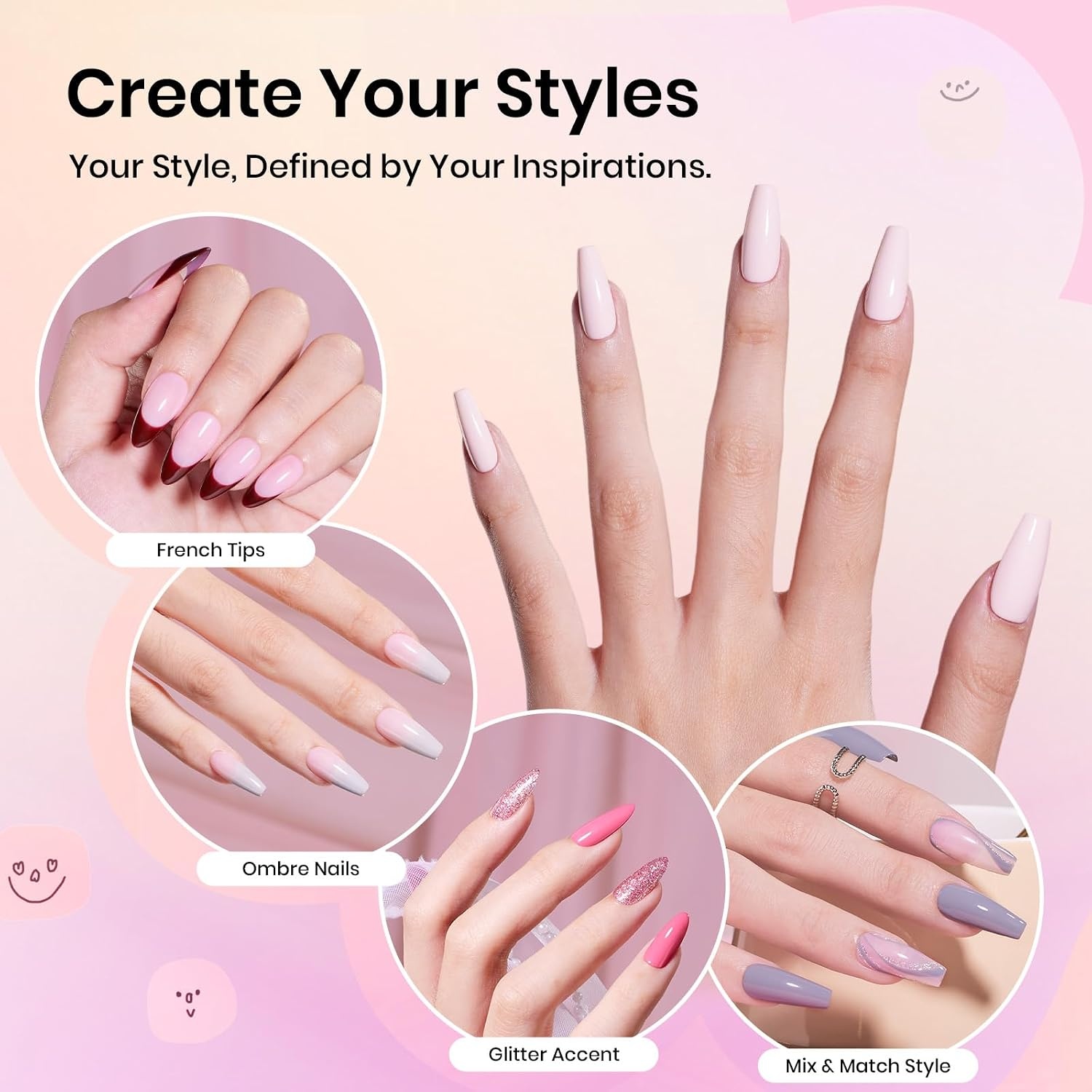 image:imageBeetles Neon Gel Polish Set  6 Colors HEMAFree 15ML Same Color Bottle Pink Green Coral Purple Blue Neon Gel Nail Polish Set Soak Off UV Lamp Bright Rainbow Summer Nails Art Professional Salon1Cozy Elegance