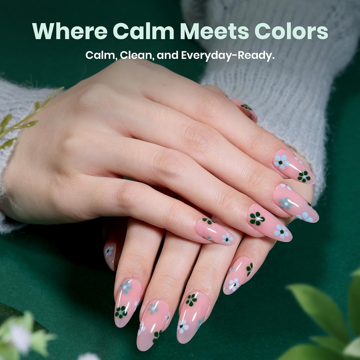 image:imageBeetles Neon Gel Polish Set  6 Colors HEMAFree 15ML Same Color Bottle Pink Green Coral Purple Blue Neon Gel Nail Polish Set Soak Off UV Lamp Bright Rainbow Summer Nails Art Professional SalonForest Fog Shade Set
