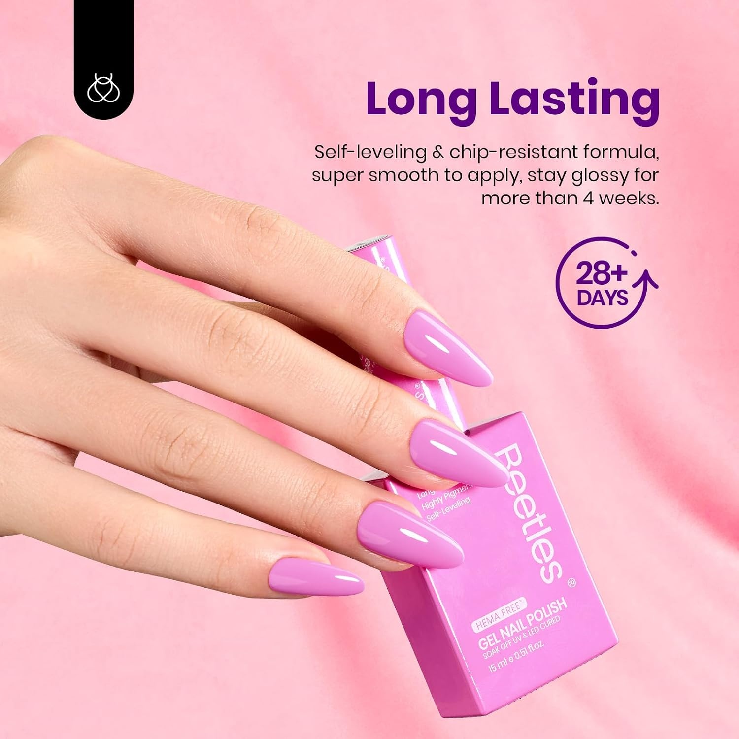 image:imageBeetles Neon Gel Polish Set  6 Colors HEMAFree 15ML Same Color Bottle Pink Green Coral Purple Blue Neon Gel Nail Polish Set Soak Off UV Lamp Bright Rainbow Summer Nails Art Professional SalonFairy Tale Dream