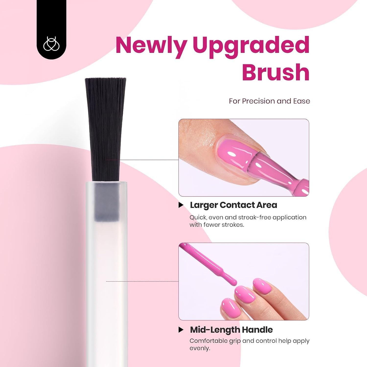 image:imageBeetles Neon Gel Polish Set  6 Colors HEMAFree 15ML Same Color Bottle Pink Green Coral Purple Blue Neon Gel Nail Polish Set Soak Off UV Lamp Bright Rainbow Summer Nails Art Professional SalonRomantic Blush