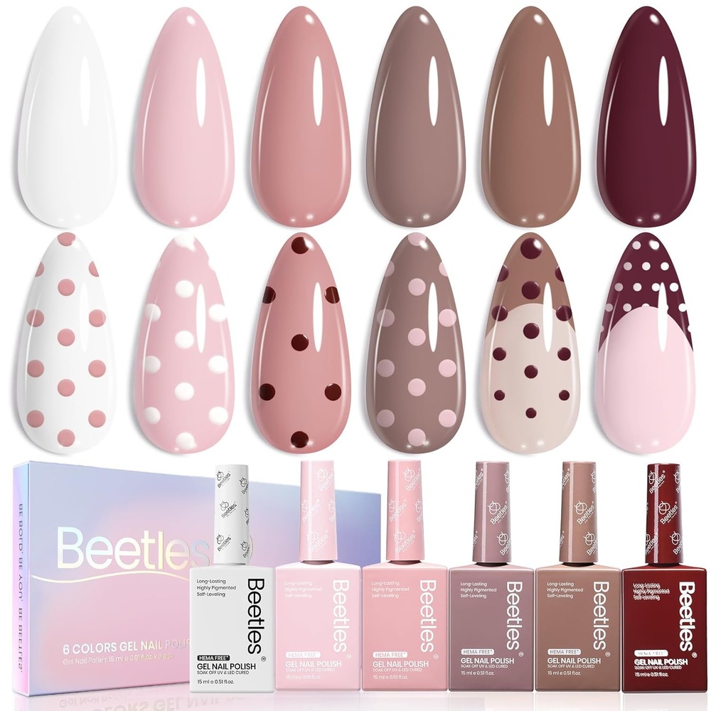 image:imageBeetles Neon Gel Polish Set  6 Colors HEMAFree 15ML Same Color Bottle Pink Green Coral Purple Blue Neon Gel Nail Polish Set Soak Off UV Lamp Bright Rainbow Summer Nails Art Professional SalonMinimal Essence