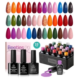 Beetles Summer Gel Nail Polish Kit – Island Holiday 36 Colors Neon Yellow Orange Hot Pink Glitter Gel Polish with Base Top Coat Matte Top Coat, Soak Off UV LED DIY Manicure Gift for Women(0-0 20 olors 2024 Nail Trendy（Hot Sale）)