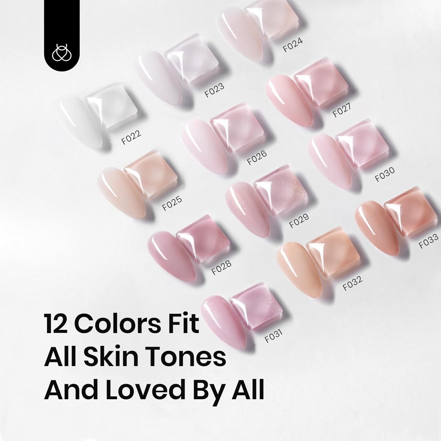 image:imageBeetles Rubber Base Gel Nail Polish 6 Colors Nude Gel Polish Pink Peach Neutral Sheer French Tips Base Colors for Nails Flexible U V LED Soak Off for DIY Home Manicure Nail Gifts0A2Translucent Chic