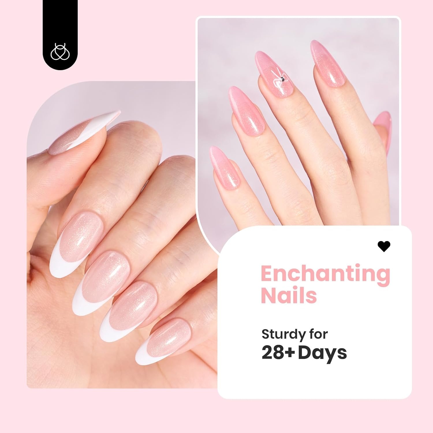 image:imageBeetles Rubber Base Gel Nail Polish 6 Colors Nude Gel Polish Pink Peach Neutral Sheer French Tips Base Colors for Nails Flexible U V LED Soak Off for DIY Home Manicure Nail GiftsRubber Base Stardust Whisper 6Pcs