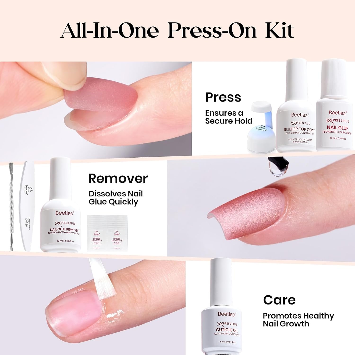 image:imageBeetles X Press Cat Eye Nails  Bubble Aurora  7 Colors Medium Almond Press On Nails  16 Sizes 224 Pcs Natural Salon Quality Soft Nail Gel Art DIY For Women4S SquareCat Eye Galaxy Aurora Kit
