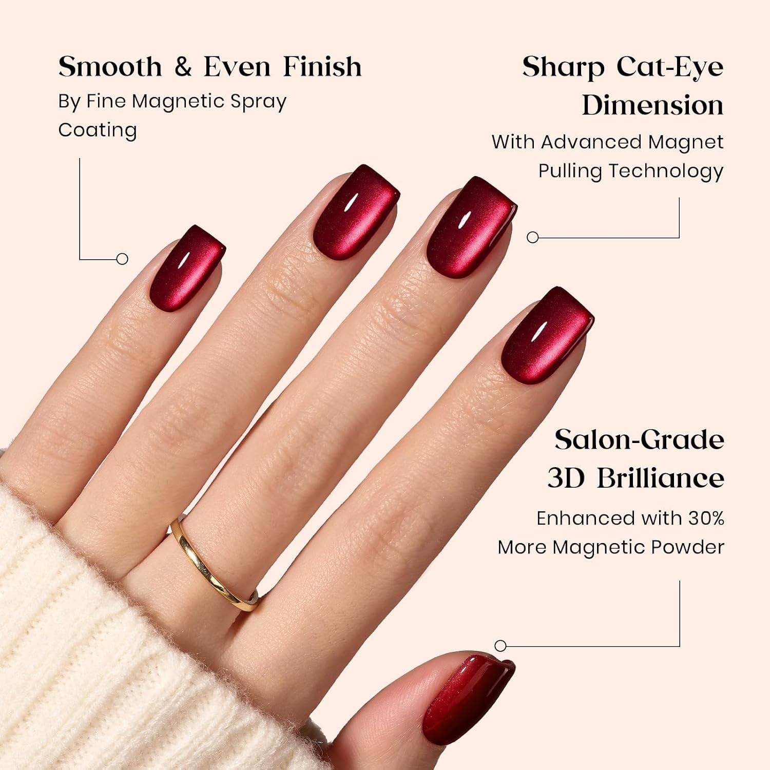 image:imageBeetles X Press Cat Eye Nails Bubble Aurora 7 Colors Medium Almond Press On Nails 16 Sizes 224 Pcs Natural Salon Quality Soft Nail Gel Art DIY For Women03S SquareCat Eye Mystic Aurora