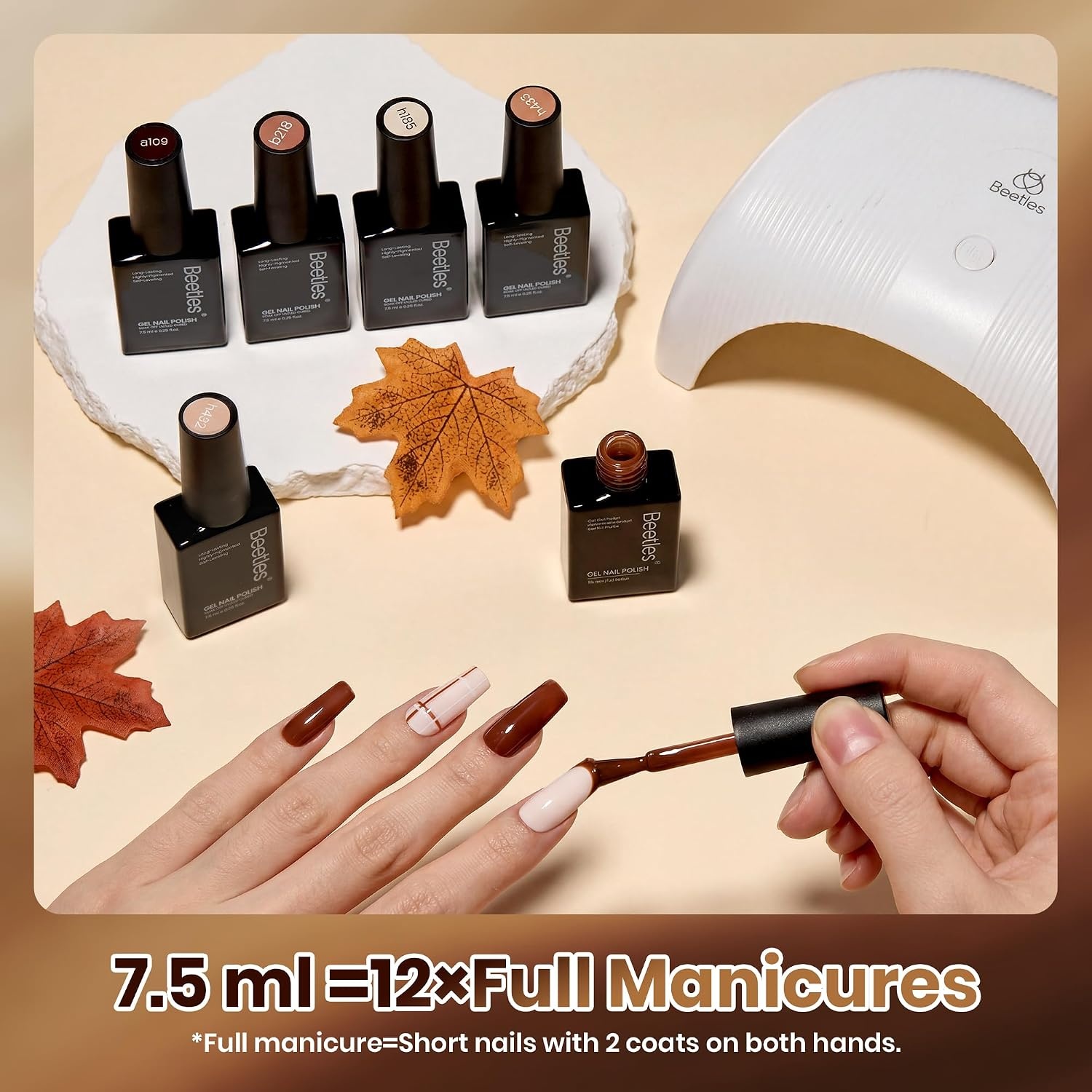 image:imageBeetles Yellow Gel Polish Set Lemon Whisper Collecion Butter Pastel Light Bright Yellow Gel Polish Set Colors UV LED Soak Off Nail for ManicureCocoa Cashmere