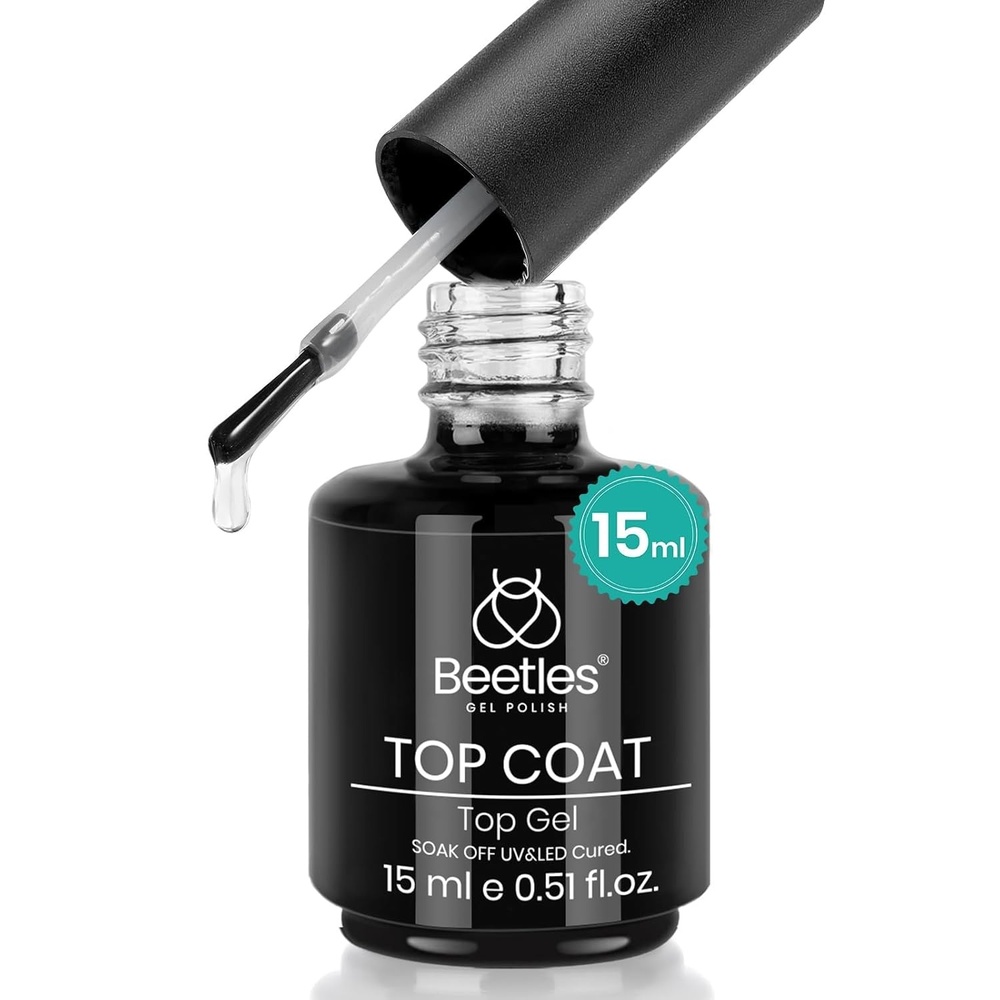 image:imageBeetles 3D Gel Nail Art 1Pcs 15ml Sculpting Gel 3 in 1 Clear No Wipe Nail Polish Rhinestone Art Glue for Nail Gems Diamond Jewelry U V LED Lamp Needed DIY Home Salon Nails Gifts for Women00Clear Gel Top Coat