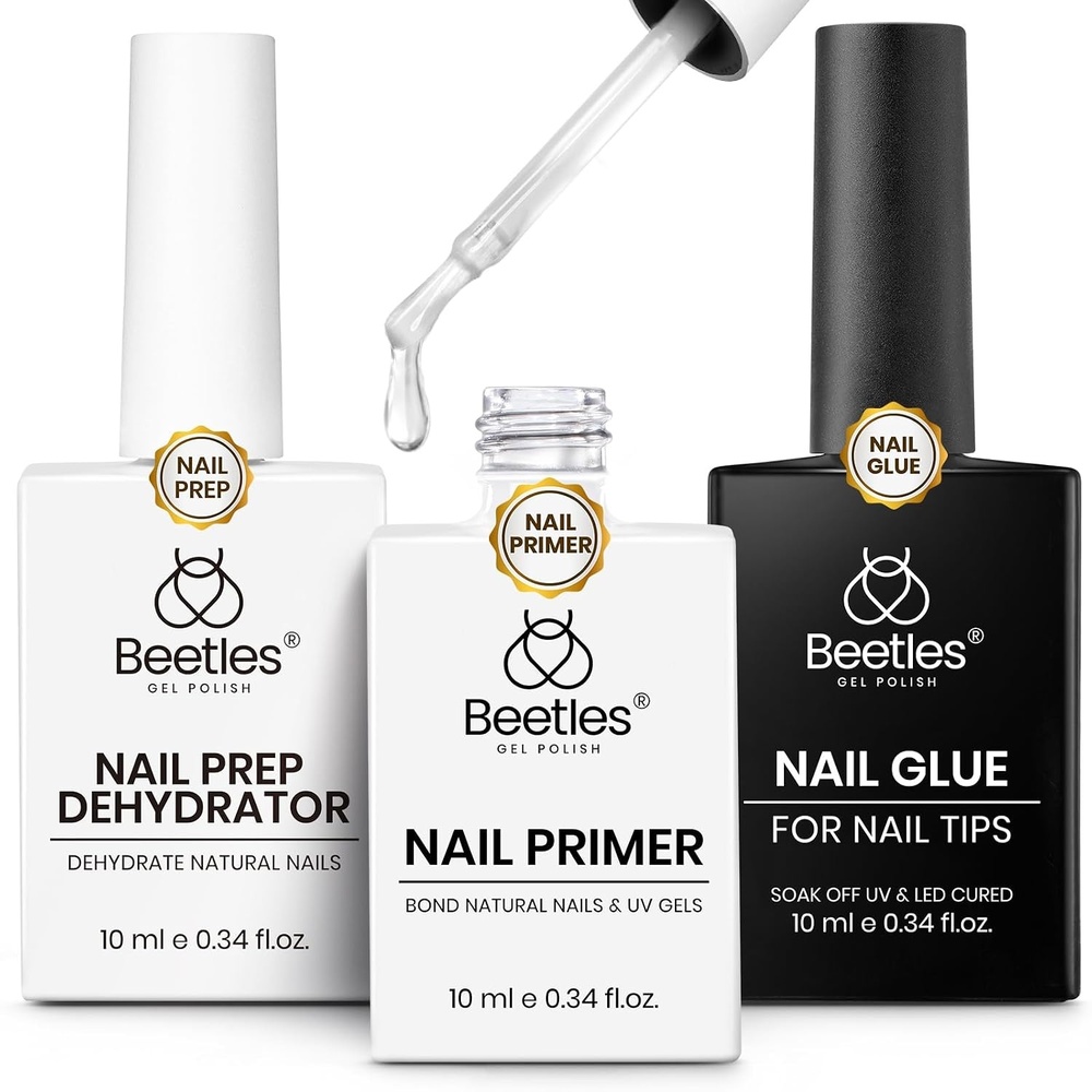 image:imageBeetles 3D Gel Nail Art 1Pcs 15ml Sculpting Gel 3 in 1 Clear No Wipe Nail Polish Rhinestone Art Glue for Nail Gems Diamond Jewelry U V LED Lamp Needed DIY Home Salon Nails Gifts for Women3Pcs Clear Gel Nail Glue Set