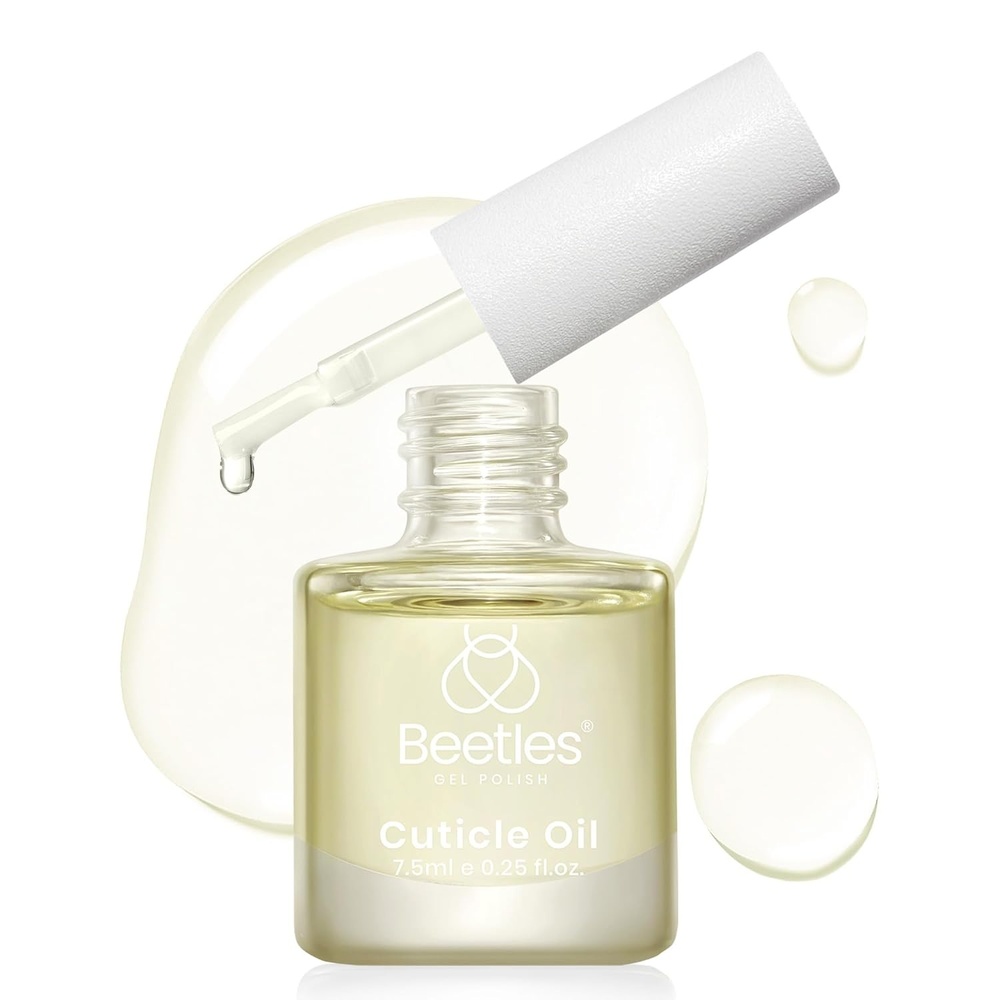 image:imageBeetles Cuticle Oil For Nails  20ml Nail Care Strengthener Oil Stronger Nails Spa and Hand Manicure Essentials Damaged Cuticles for ed Thin Nails Nourish Home Nail Gfit for WomenCuticle Oil