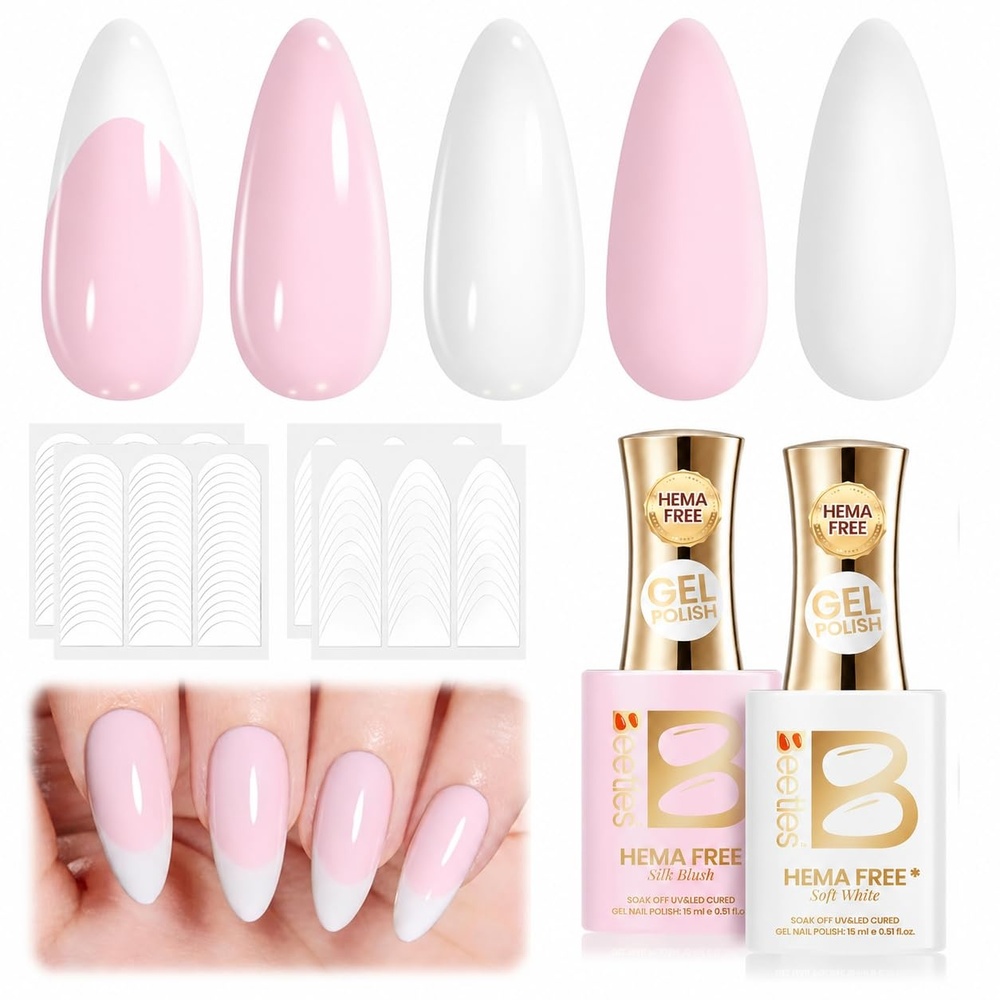 image:imageBeetles Hot Pink Gel Polish  Blush Popper 15ML Full Size051Fl Oz HEMAFree Neon Pink Gel Nail Polish Soak Off UV LED Lamp Bright Summer Nails Art Manicure Salon DIY Neon Nails0Blush Moonlight