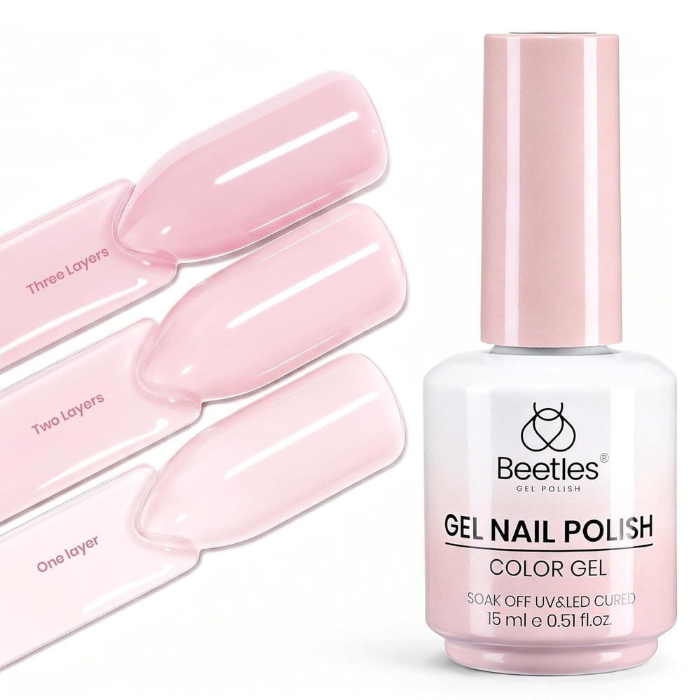 image:imageBeetles Yellow Gel Polish  Lemon Chiffon 15ML051Fl Oz Pastel Yellow Gel Nail Polish Soak Off UV LED Lamp Nails Art LongLasting Manicure Salon DIY Home Bright Summer NailsA  Sheer Nude Pink  Sakura Pudding