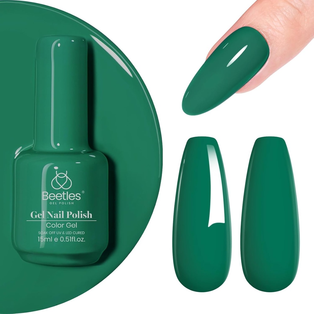image:imageBeetles Yellow Gel Polish  Lemon Chiffon 15ML051Fl Oz Pastel Yellow Gel Nail Polish Soak Off UV LED Lamp Nails Art LongLasting Manicure Salon DIY Home Bright Summer NailsH  Creme Green  Emerald