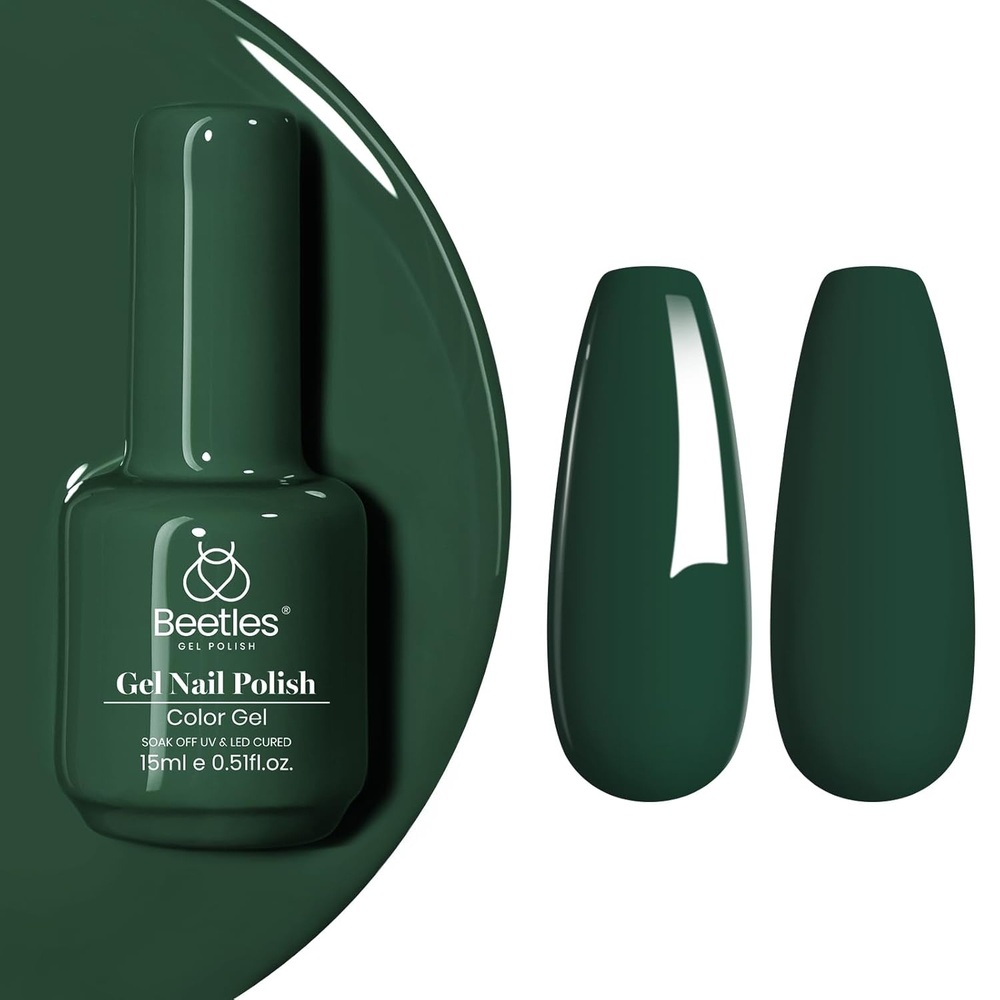 image:imageBeetles Yellow Gel Polish  Lemon Chiffon 15ML051Fl Oz Pastel Yellow Gel Nail Polish Soak Off UV LED Lamp Nails Art LongLasting Manicure Salon DIY Home Bright Summer NailsH  Creme Green  Rainforest Green