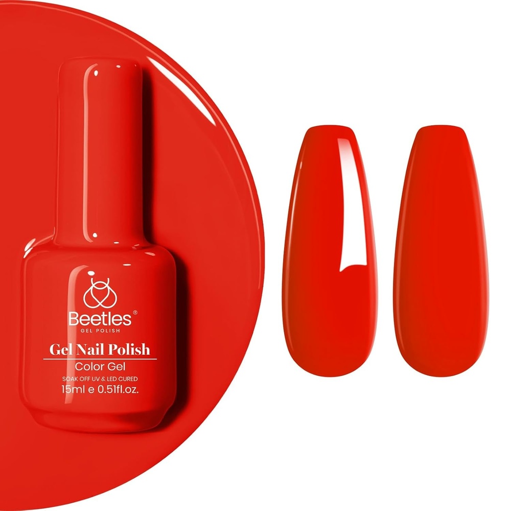 image:imageBeetles Yellow Gel Polish  Lemon Chiffon 15ML051Fl Oz Pastel Yellow Gel Nail Polish Soak Off UV LED Lamp Nails Art LongLasting Manicure Salon DIY Home Bright Summer NailsChristmas Orange Red