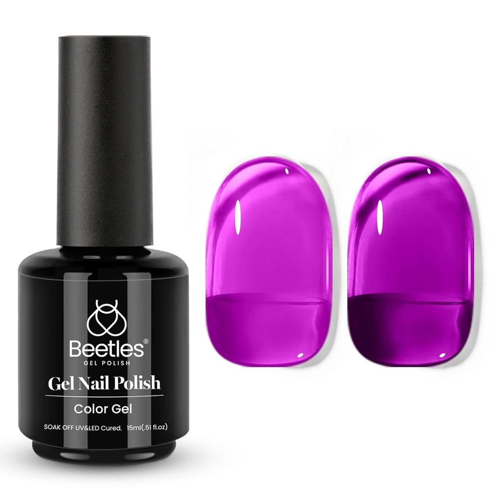 image:imageBeetles Yellow Gel Polish  Lemon Chiffon 15ML051Fl Oz Pastel Yellow Gel Nail Polish Soak Off UV LED Lamp Nails Art LongLasting Manicure Salon DIY Home Bright Summer NailsViolet Night Dream