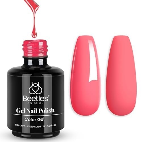 image:imageBeetles Yellow Gel Polish  Lemon Chiffon 15ML051Fl Oz Pastel Yellow Gel Nail Polish Soak Off UV LED Lamp Nails Art LongLasting Manicure Salon DIY Home Bright Summer NailsB  Creme Pink  Strawberry Cocktail