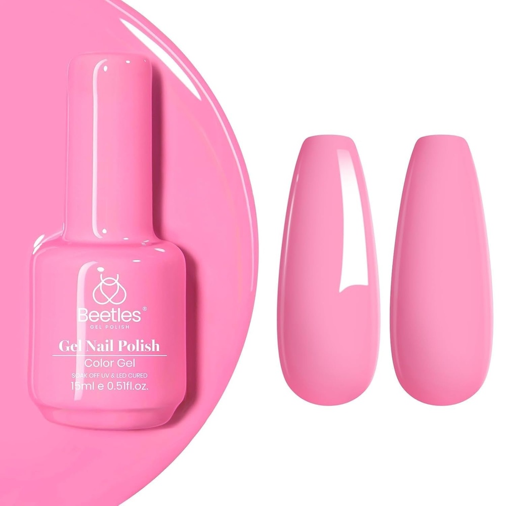 image:imageBeetles Yellow Gel Polish  Lemon Chiffon 15ML051Fl Oz Pastel Yellow Gel Nail Polish Soak Off UV LED Lamp Nails Art LongLasting Manicure Salon DIY Home Bright Summer NailsB  Creme Pink  Flamingo Feather
