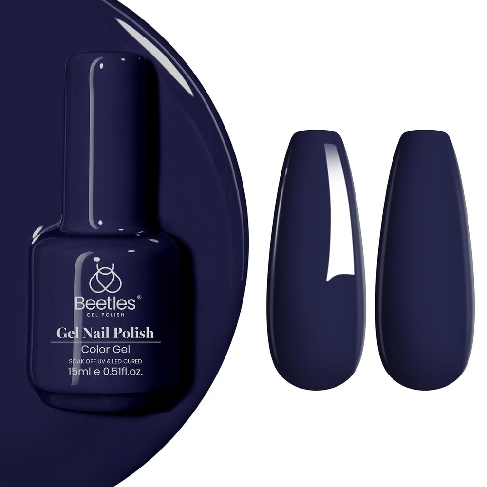 image:imageBeetles Yellow Gel Polish  Lemon Chiffon 15ML051Fl Oz Pastel Yellow Gel Nail Polish Soak Off UV LED Lamp Nails Art LongLasting Manicure Salon DIY Home Bright Summer NailsD  Creme Blue  Star Cascade
