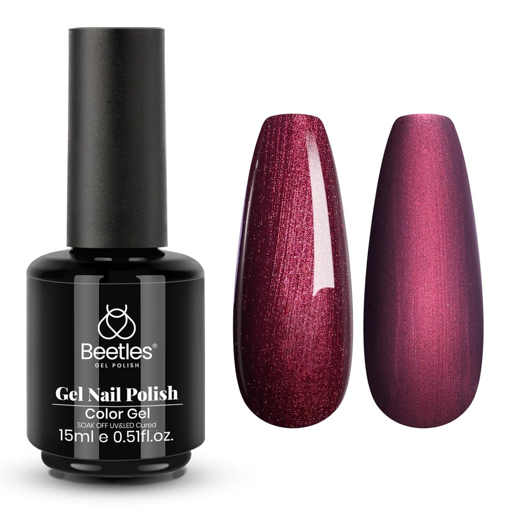 image:imageBeetles Yellow Gel Polish  Lemon Chiffon 15ML051Fl Oz Pastel Yellow Gel Nail Polish Soak Off UV LED Lamp Nails Art LongLasting Manicure Salon DIY Home Bright Summer NailsC  Shimmery Red  Cherry Mocha