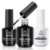 Builder Gel and Nail Glue and Top Coat