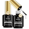 0-1- 2PCS 15ml HEMA-Free Nail Glue