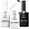 3Pcs Clear Gel Nail Glue Set
