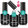 0-1-Base & Top Coat with Blooming Gel