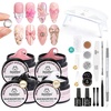 Beetles Bubblegum Glow 3D Nail Art Gel Kit