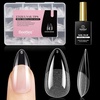 6-1 Almond Medium 288pcs (Etch X Nail Kit)
