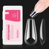 3-7-Medium Coffin 500pcs (Clear)