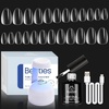 0-2-Extra Short Almond 500PCS(clear kit)