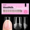 4-3-Short Square 160pcs (Flat-X Nail Tips)