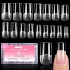 1-2-Medium Square 320pcs (Flat-X Nail Tips)