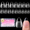 1-3-Short Almond 320pcs (Flat-X Nail Tips)