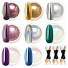 8 Colors Christmas Chrome Powder