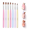 0-7pcs Nail Art Brush