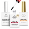 0-3-Clear Hema Free Top Coat and Base Coat Set