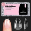 2-1-Almond Extra Short 576pcs (Etch X Nail Tips )