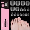 6-2-Square Short 192pcs (Toe Nail Tips)