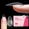 1E-Oval Medium 192Pcs (Tipex Nail Tips)