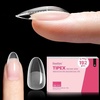 0N-Oval Short 192pcs (Tipex Nail Tips)