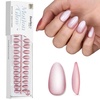E - Short Almond - Motion Blossom Glow