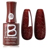 C - Shimmery Red | Hazelnut Brownie