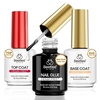 1-HEMA-Free Nail Glue Base Top Coat Set