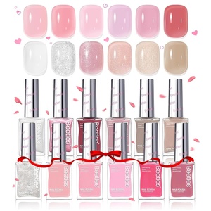 Beetles Cocktails Neon Nail Polish Set, 12 Colors Quick Dry Regular Polish Kit Hot Pink Green Blue Yellow Red, Spring Gift for Women(Serenely Chic)