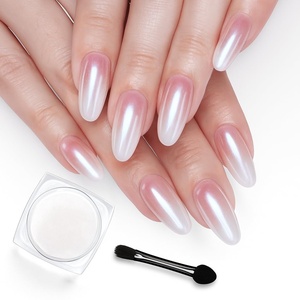 Beetles Gel Polish Sliver Chrome Nail Powder, Mirror Metallic Effect Premium Salon Nail Glitter Manicure Pigments for Nail Art Design, 0.04oz/1g(0-0 Effortless Chic)