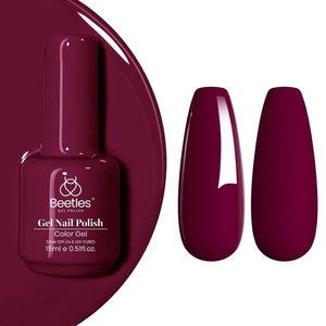 Beetles Yellow Gel Polish – Lemon Chiffon 15ML/0.51Fl Oz, Pastel Yellow Gel Nail Polish, Soak Off UV LED Lamp Nails Art, Long-Lasting Manicure Salon DIY Home Bright Summer Nails(C – Creme Red | Vanessa Wine)