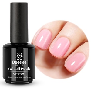 Beetles Yellow Gel Polish – Lemon Chiffon 15ML/0.51Fl Oz, Pastel Yellow Gel Nail Polish, Soak Off UV LED Lamp Nails Art, Long-Lasting Manicure Salon DIY Home Bright Summer Nails(Sweet Dream)